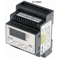 Controler electronic / termostat digital 230Vac 2 relee 1 sonda NTC/PTC LAE AC1-27TS2RE-B #379766